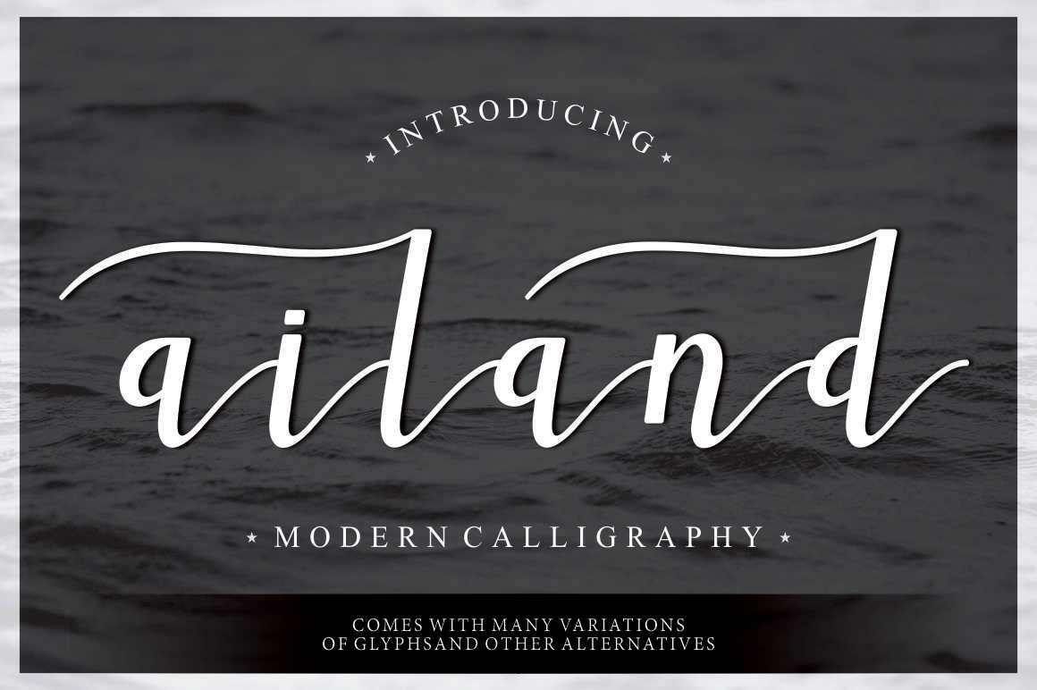 Ailand: The Script Font That Brought Elegance Back to My Blog
