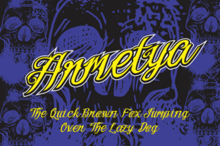 Armetya Typeface: A Script Font for Business Branding