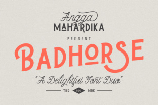 Badhorse: A Serif Font Duo That Delivers Real Campaign Impact
