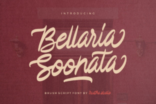 Bellaria Soonata: A Display Font for Editorial Design and Publishing