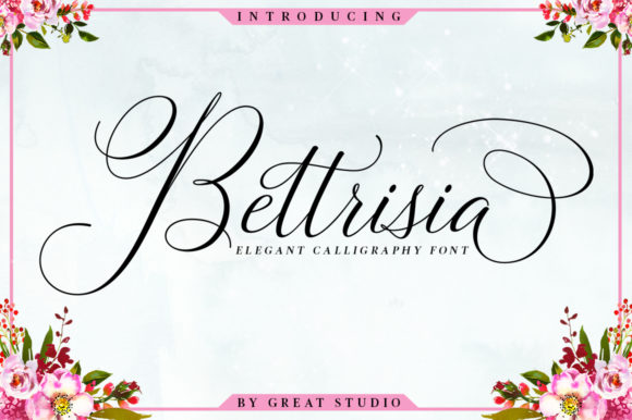 Bettrisia Script: A Modern Calligraphy Typeface for Digital Creators