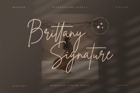 Brittany Signature Script: A Versatile Font for Small Business Branding