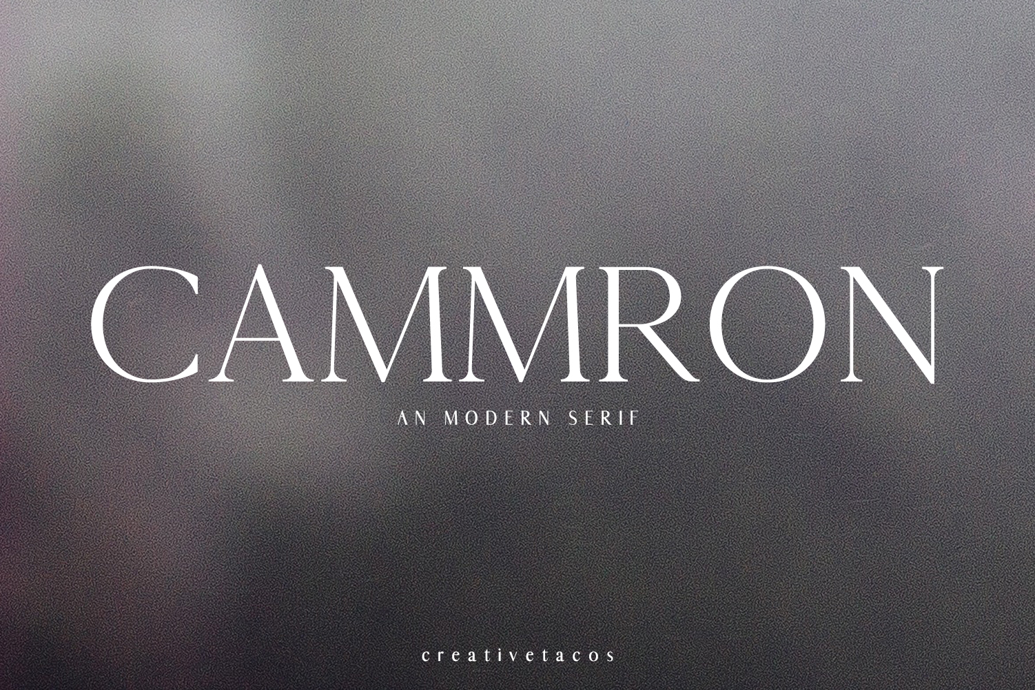 Cammron: The Serif Font That Transforms Small Business Branding