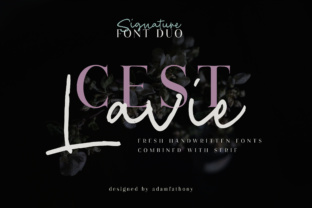 Cest Lavie Duo: A Serif Typeface for Editorial Storytelling