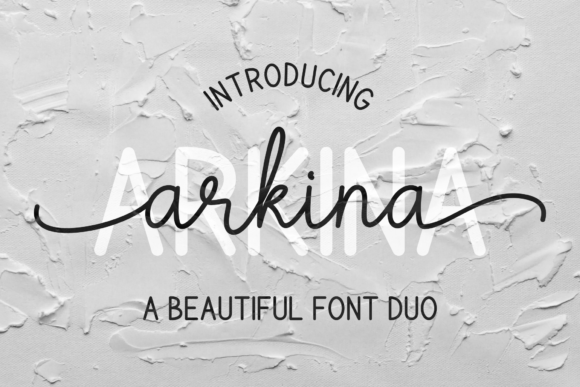 Crafting with Arkina Duo: A Font That Elevates Handmade Products