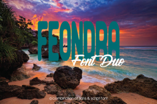 Feondra Duo: A Font Pair That Actually Works for Branding