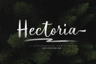 Hectoria Script: A Handwritten Font for Digital Web Design