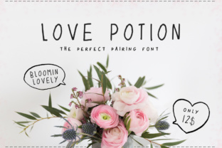 Love Potion: A Display Typeface with Digital Charisma
