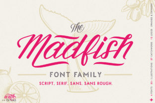 Madfish Family Review: A Hand-Drawn Display Font Built for Campaign Designers