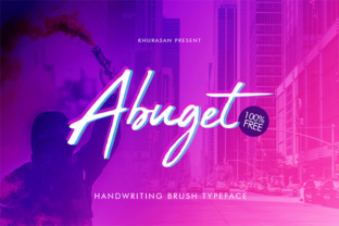Make Your Brand Memorable with Abuget Free Script Font