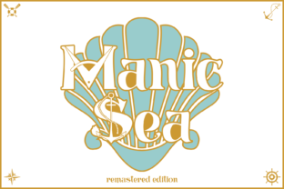 ManicSea: A Decorative Font for Bold Editorial Storytelling