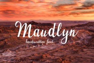 Maudlyn Review: A Handwritten Font Built for Brands