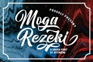 Moga Rezeki Duo: A Playful Script Font Duo for Digital Marketing