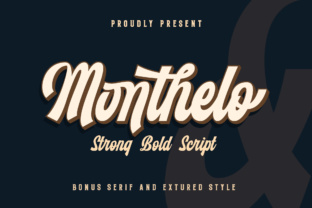 Monthelo: A Display Font Built for Real Design Work
