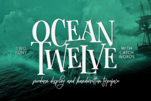 Ocean Twelve: A Display Font That Brings Vintage Character to Modern Campaigns