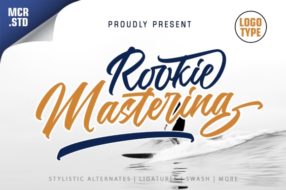 Rookie Mastering: A Script Font That Brings Handmade Products to Life