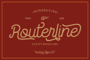 Routerline: A Script Font Built for Small Business Branding