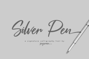 Silver Pen Script: A Fresh Voice for Editorial Design