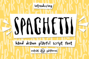 Spaghetti Font: A Playful Script for Your Small Business Brand